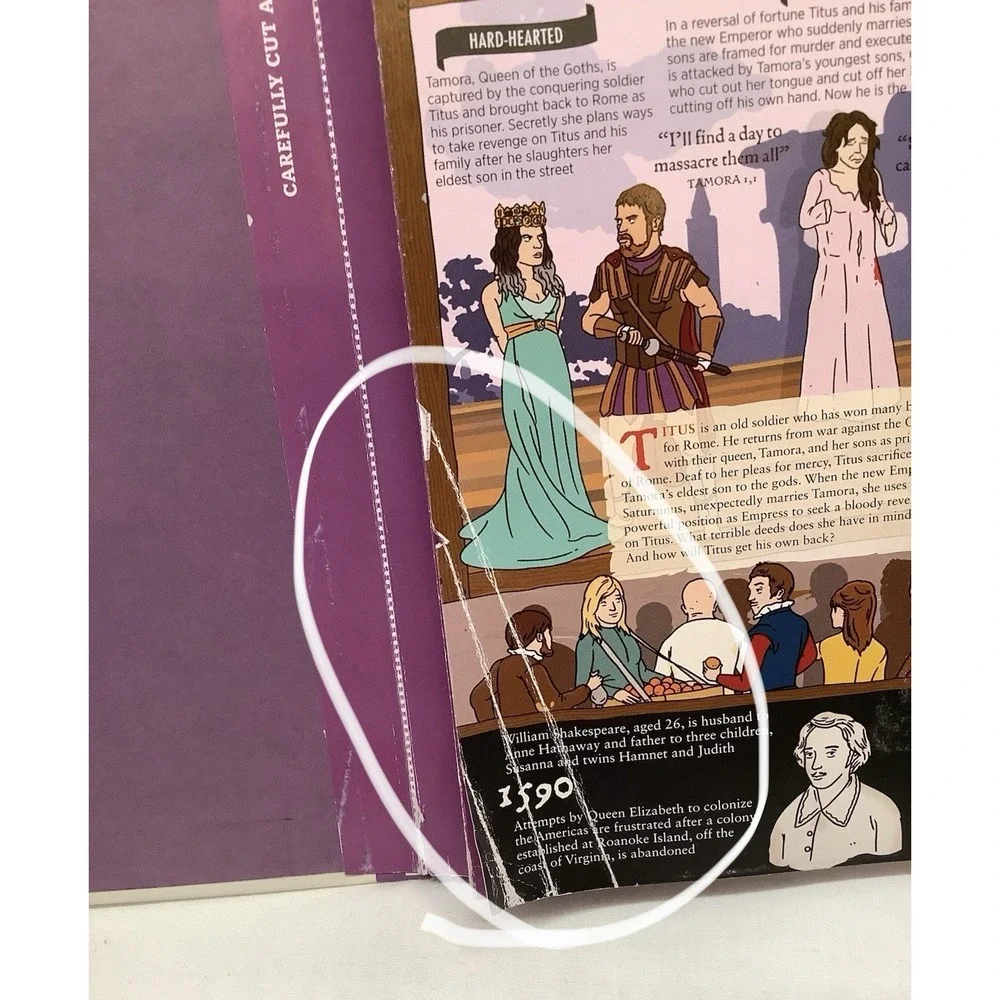 Shakespeare Timeline Wallbook : Unfold the Complete Plays of Shakespeare--One...